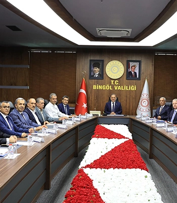 Bingöl'de İl İstihdam ve Mesleki Eğitim Kurulu Toplantısı yapıldı