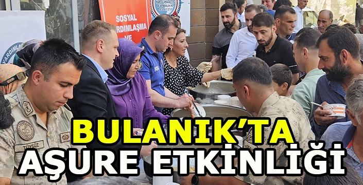 Bulanık'ta aşure etkinliği düzenlendi