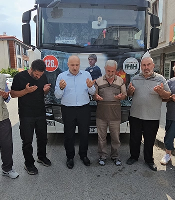 Erzincan'dan Filistin ve Suriye'ye insani yardım gönderildi