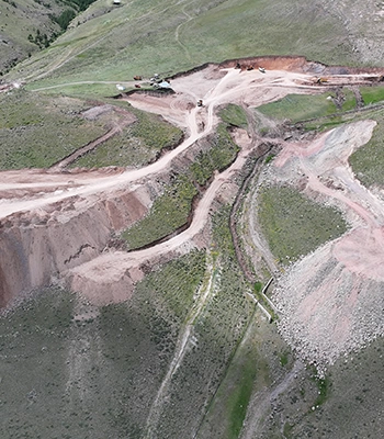 Erzurum'da 16 bin dekar arazinin sulanmasında kullanılacak 3 göletin yapımı sürüyor