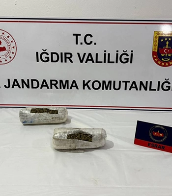 Iğdır'daki uyuşturucu operasyonunda 1 şüpheli gözaltına alındı