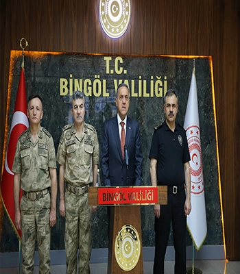 Bingöl'de Asayiş ve Güvenlik Bilgilendirme Toplantısı yapıldı