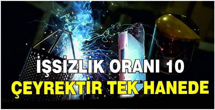 İşsizlik oranı 10 çeyrektir tek hanede