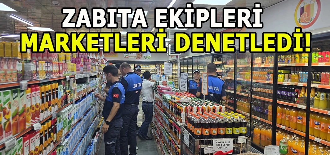 Muş’ta marketlere zabıta denetimi: Tarihi geçmiş ürünlere el konuldu