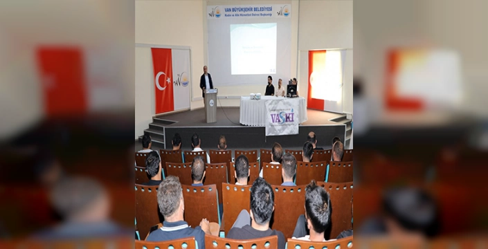 VASKİ sayaç okuma personeline mesleki gelişim eğitimi verildi