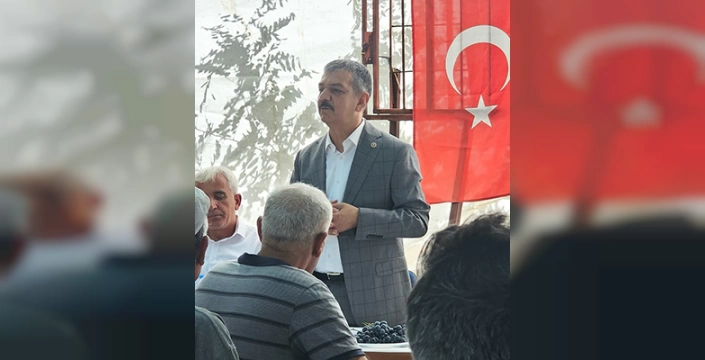 AK Parti Elazığ Milletvekili Keleş Keban'da muhtarlarla bir araya geldi
