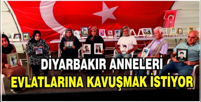 Diyarbakır anneleri evlatlarına kavuşmak istiyor