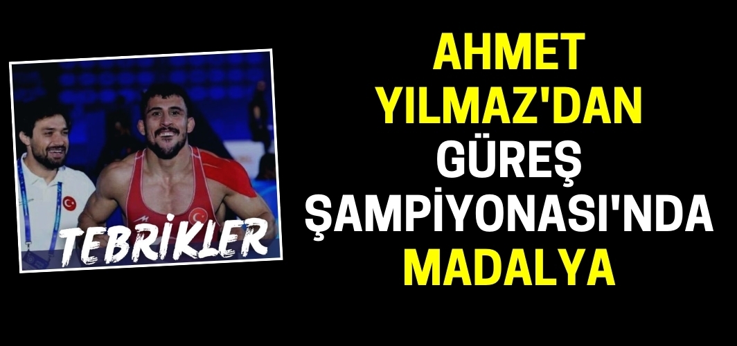Muş’un ve Türkiye’nin gururu oldu: Ahmet Yılmaz madalyaya uzandı!