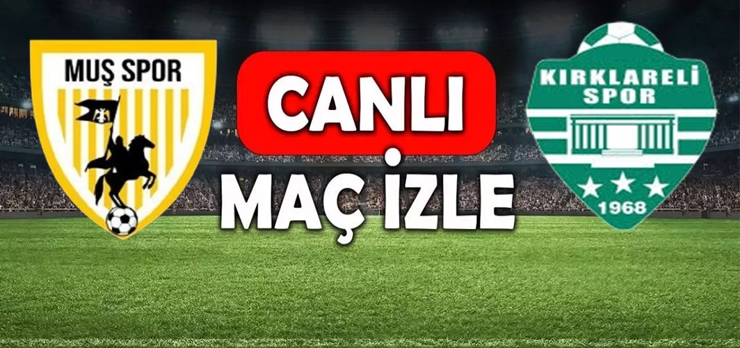 Muşspor 3 puan için sahaya çıkıyor: Tıkla maçı canı izle!