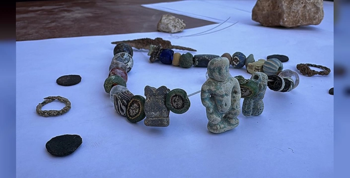 Perre Antik Kenti'nde Mısır Tanrısı Pataikos figürü bulundu
