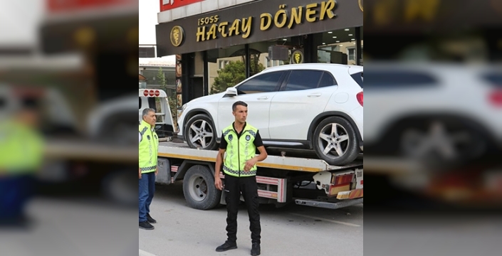 Van'da hatalı park edilen araçlar kaldırıldı