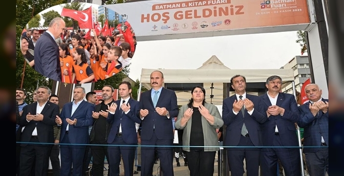 8. kitap fuarı ve kültür sanat festivali Batmanlılarla buluştu