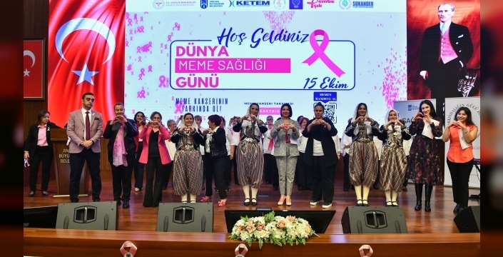 Ankara Büyükşehir Belediyesi, Dünya Meme Sağlığı Günü'nde farkındalık yarattı