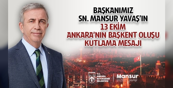 Ankara'nın Başkent Oluşunun 102. yılı Kutlandı