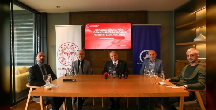 Düzce'ye 400 yataklı Eğitim ve Araştırma Hastanesi yapılıyor: Kapasite bin yatağa ulaşacak