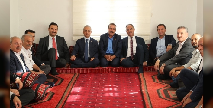 Eyyübiye Belediye Başkanı Kuş ve Milletvekili Dusak kırsal mahallelerde vatandaşlarla buluştu