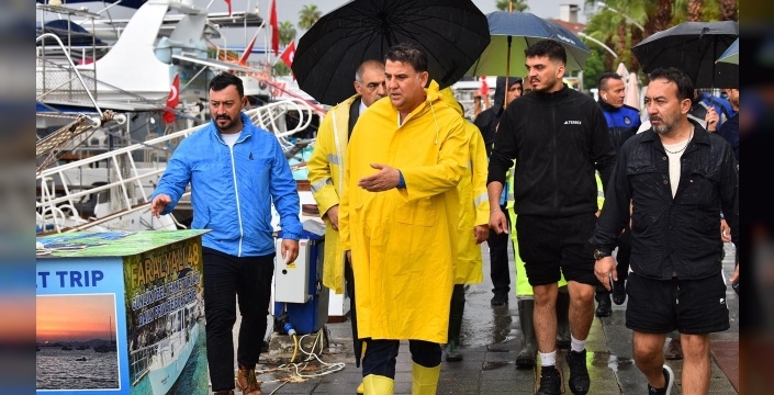 Fethiye'de rekor yağış: Metrekareye 130 kilogram düştü