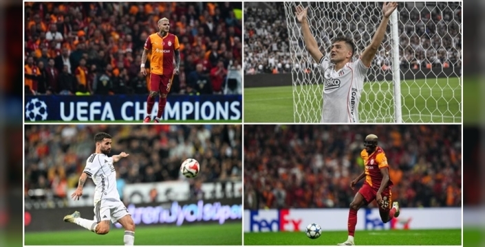 Galatasaray-Beşiktaş derbisinde gözler golcülerde