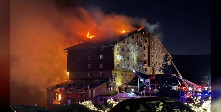 Grand Kartal Otel yangını davasında üçüncü duruşma başladı