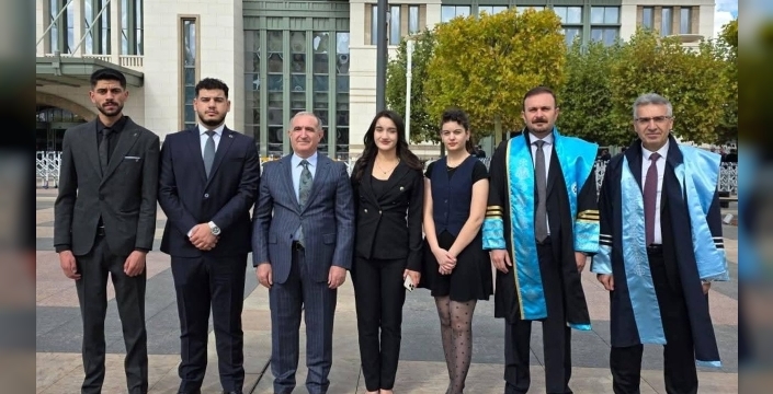 Kafkas Üniversitesi rektörü kapu, akademik yıl açılış törenine katıldı