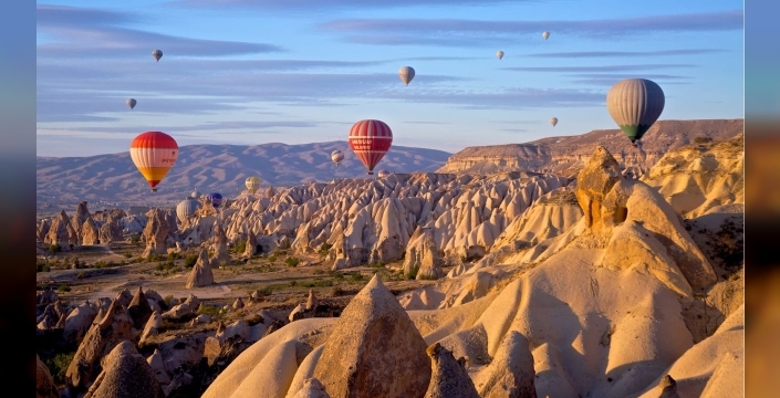 Kapadokyada rüzgar fırtınası: Balonlar üçe katladı, turistler hayal kırıklığına uğradı