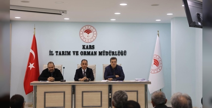 Kars'ta muhtarlara yönelik genel tarım sayımı bilgilendirme toplantısı yapıldı