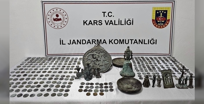 Kars'ta Tarihi Eser Operasyonu: 5 Şüpheli Tutuklandı