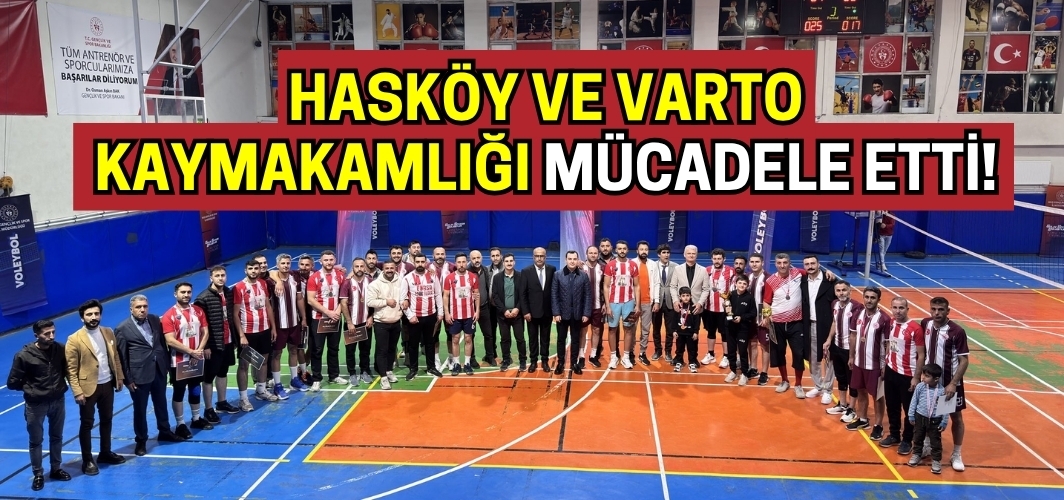 Kaymakam Güney turnuvada: Kurumlar kaynaştı!