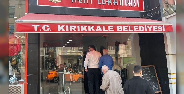 Kırıkkale Belediyesi'nin kent lokantaları: Paylaşmanın adresi oldu