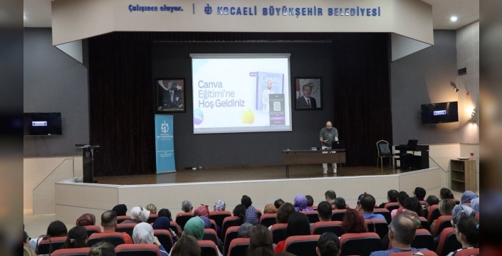 Kocaeli Büyükşehir Belediyesi personeline dijital tasarım eğitimi verdi