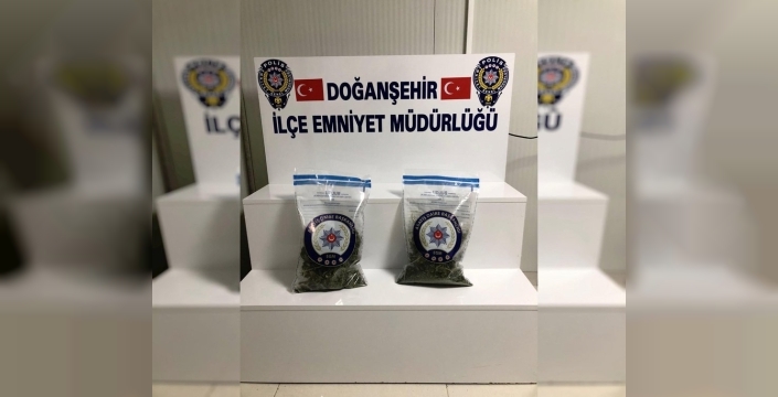 Malatya'da uyuşturucu operasyonu: 1 zanlı tutuklandı