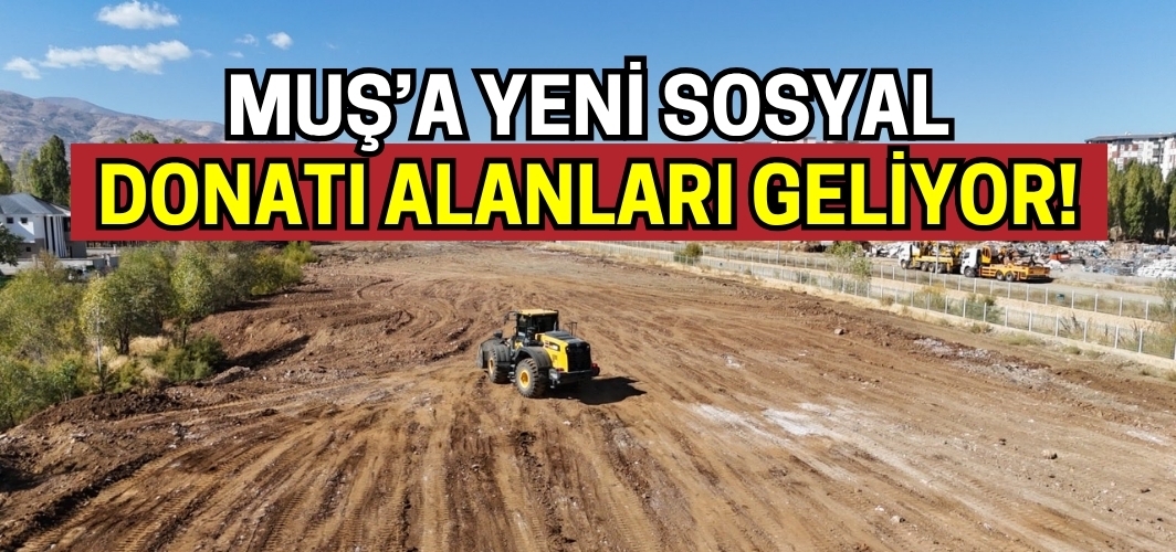 Muş'a yeşil nefes: Çar Çayı Parkları Projesi'nde çalışmalar sürüyor