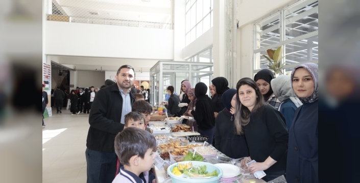 Narman'da Filistin'e destek kermesi düzenlendi