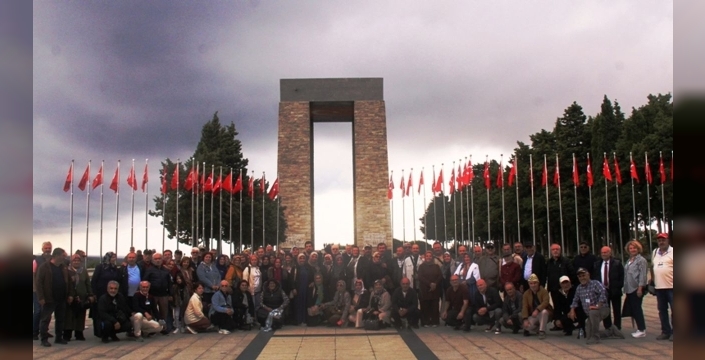 Trabzon'dan Çanakkale'ye emekli gezisi: Tarihe vefa