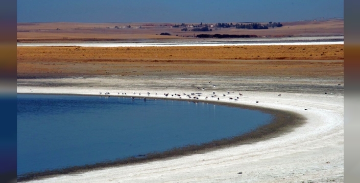 Tuz Gölü kuraklıkla mücadele ediyor: Alanı 130 bin futbol sahasından 13 bin futbol sahasına düştü