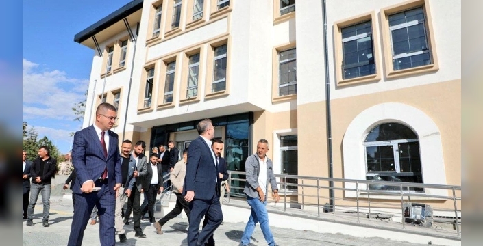 Vali Polat, Kağızman'da yeni emniyet binasını inceledi