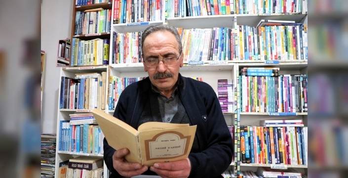 30 yıllık kitap tutkusu: Erzurumlu Sahaf Nizamettin Korucu'nun hayat hikayesi