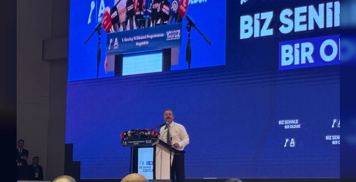 A parti 1 yaşında Ağıralioğlu: Millet, kendi kaderine el koymak için Anahtar Parti’yi kurdu