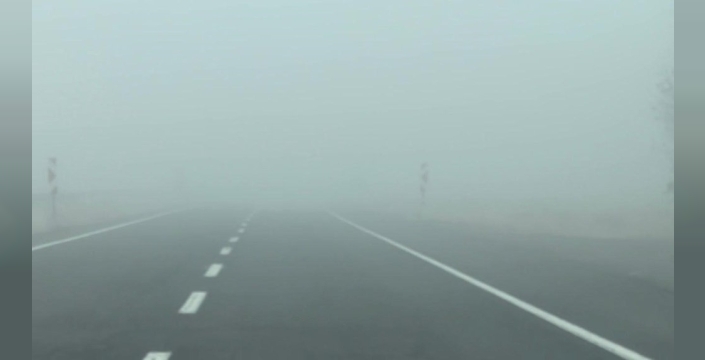 Ağrı Patnos'ta sis kabusu: Ulaşım Tehlikeye düştü