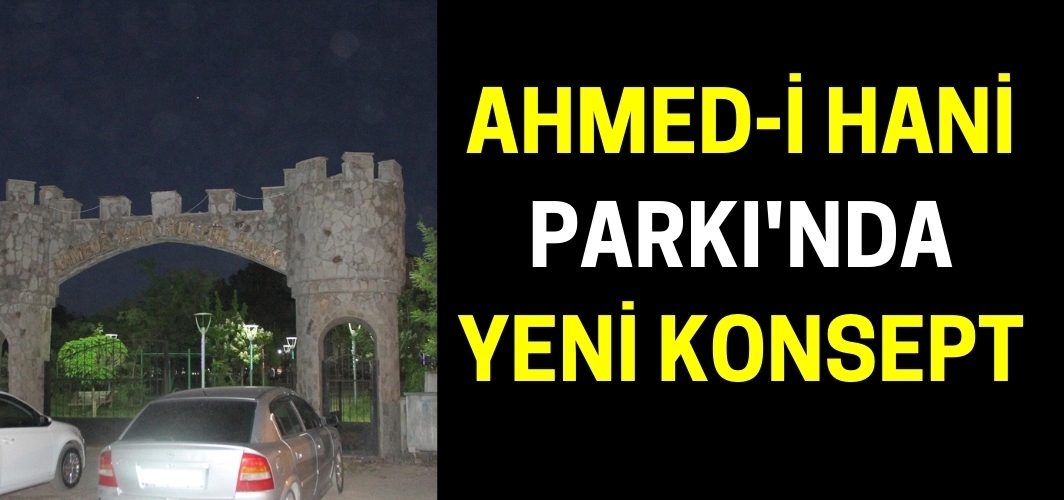 Ahmed-i Hani Parkı'nın yeni konsepti beğeni topladı