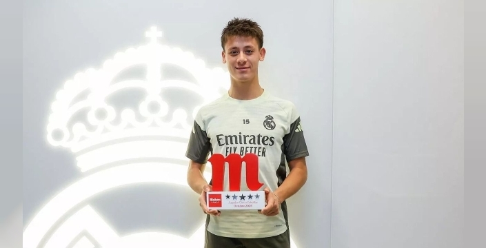 Arda Güler, Real Madrid'de Ekim ayının yıldızı seçildi: 'Tüm kupaları kazanmak istiyoruz!'