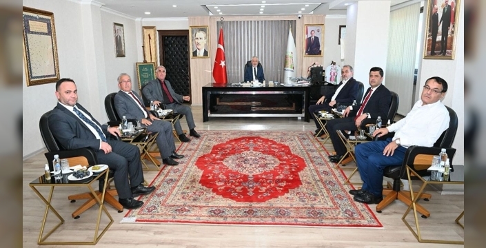 Başkan Başdeğirmene kritik destek: Altı belediye başkanı bir araya geldi