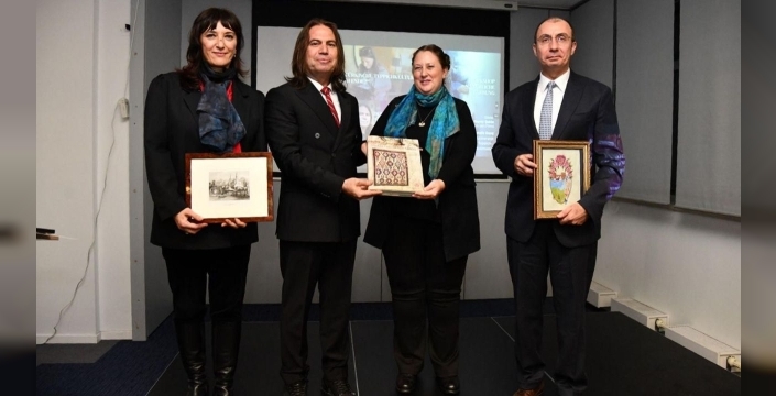 Berlin'de kültür rüzgarı: SDÜ'nün göz alıcı halı-kilim belgeseli Yûnus Emre Enstitüsü'nde coşkuyla karşılandı