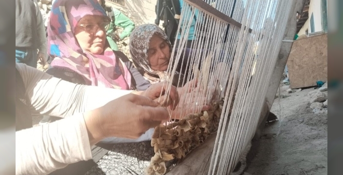 Çal'da keşfedilen eşsiz mısır kapçığı hasır dokuma tekniği