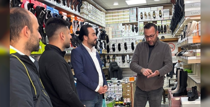 Chp'li Kostak: Esnafımızın yanındayız, sorunlarını dinliyoruz