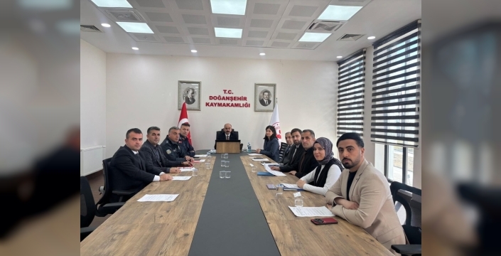 Doğanşehir'de çocukların geleceği için önemli toplantı