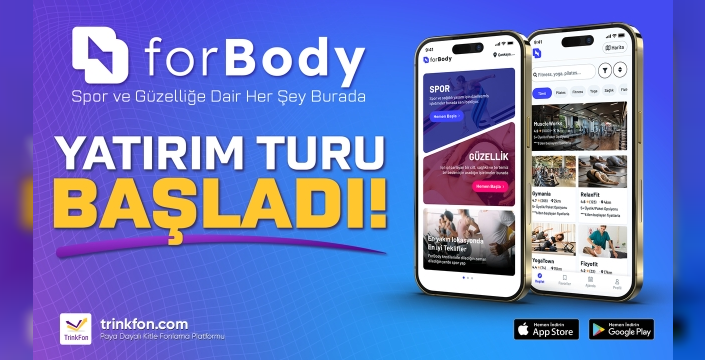 Forbody, 3 milyon TL'lik yatırımla Trinkfon'da sağlıklı yaşamın geleceğine kapı aralıyor: Kullan-öde sistemi devrim yaratacak!