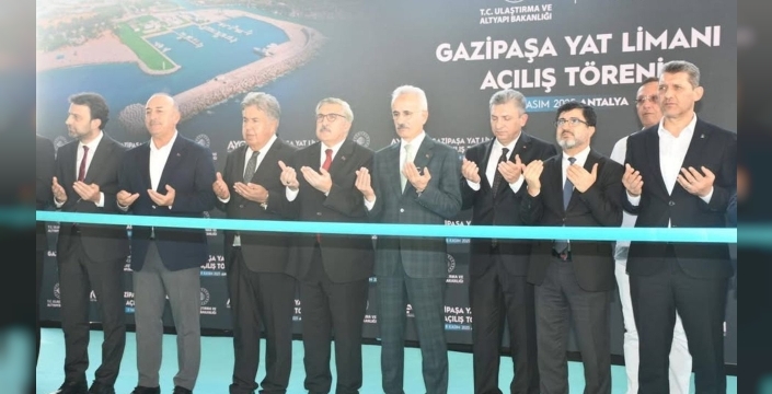 Gazipaşa Yat Limanı Kapılarını Açtı: Antalya turizminde yeni bir dönem başlıyor!