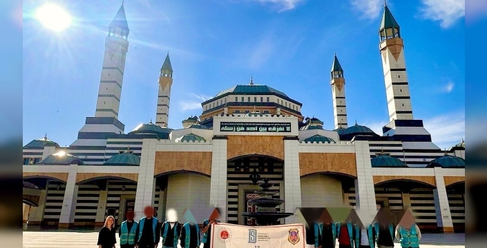 Hükümlülerden camiye anlamlı destek: Peyzaj çalışmaları tamamlandı!