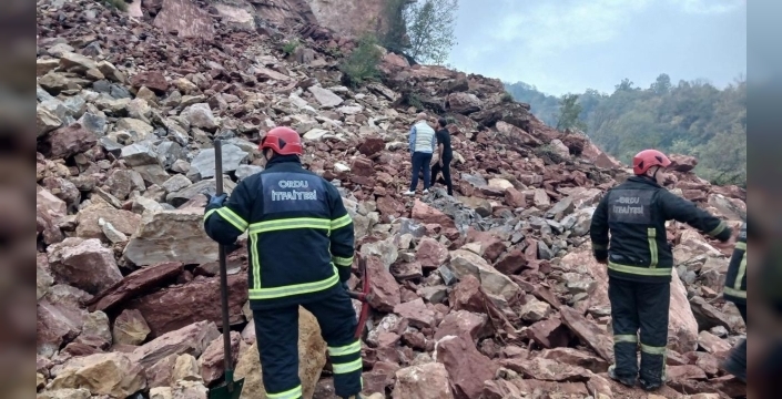 Ordu'da taş ocağında göçük: 1 işçi hayatını kaybetti